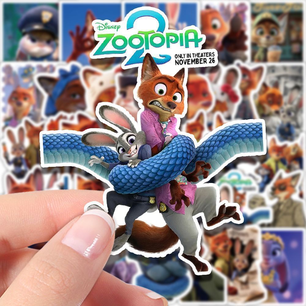 Tablet Cute Accessories - • 100 autocollants mignons Disney Zootopia