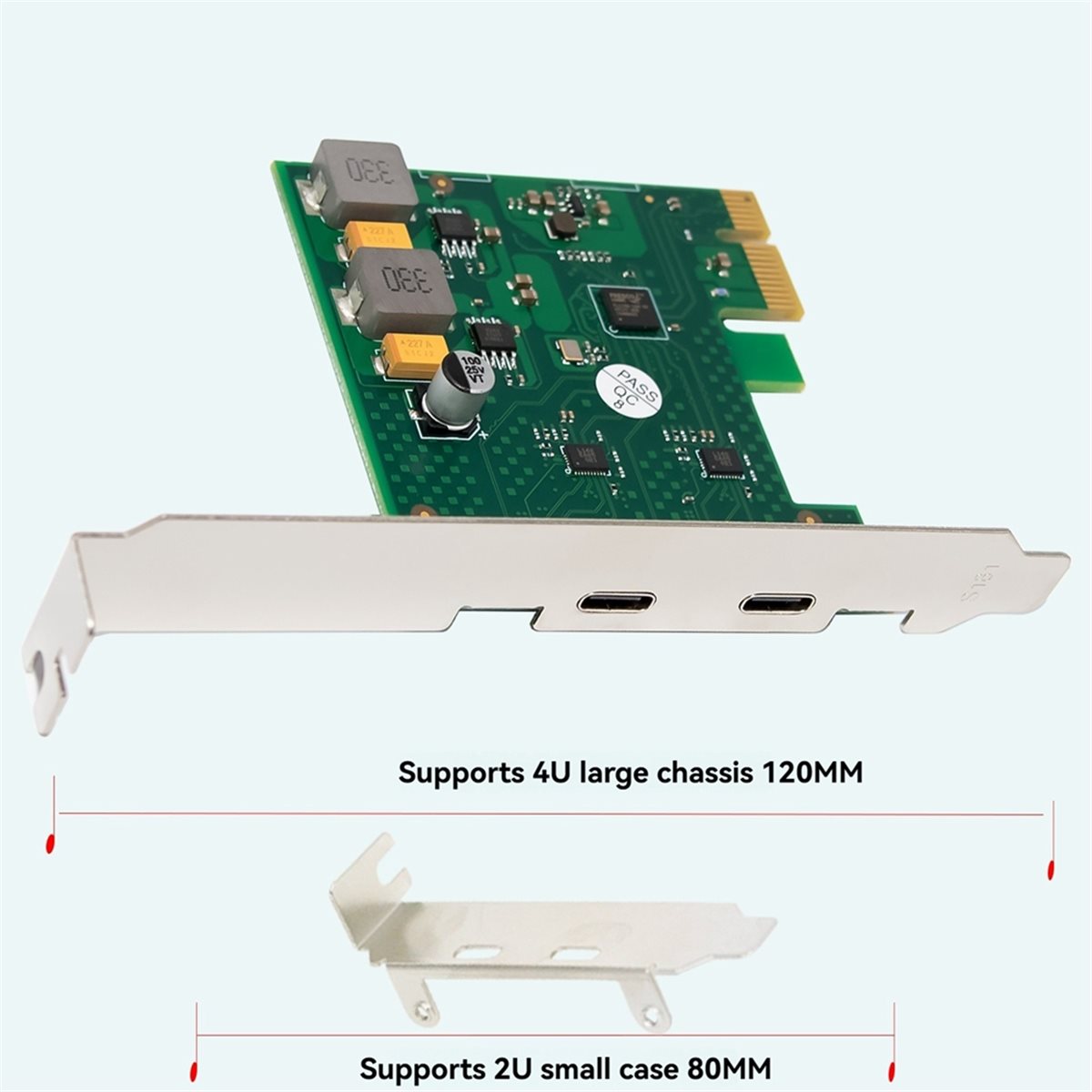 Usb Hub Type C - NOUVELLE FABRIQUE~Carte d'extension USB3.0 PCI-E, adaptateur