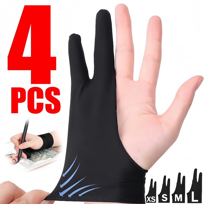Drawing Glove Artist - Gants de dessin Anti-tactile en Fiber