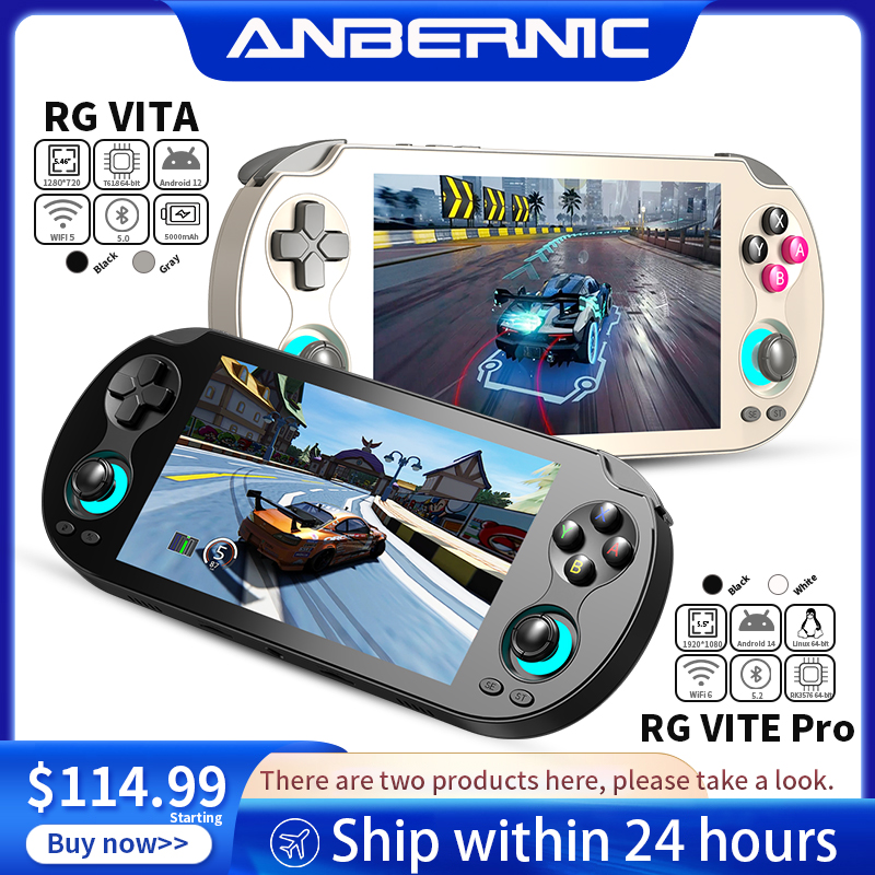 Android Tablet Gaming Accessories - Console de jeu portable ANBERNIC RG