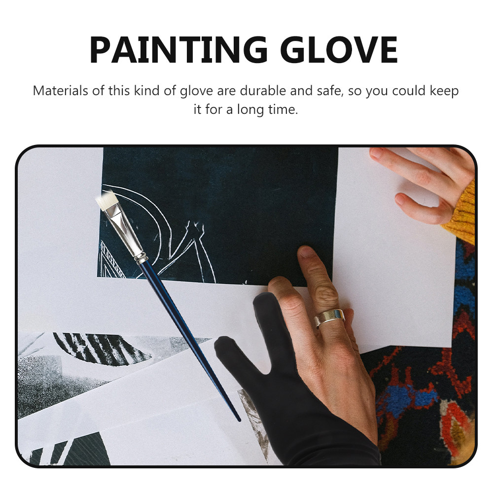 3 paires de gants de dessin po - Drawing Glove Artist avis et prix