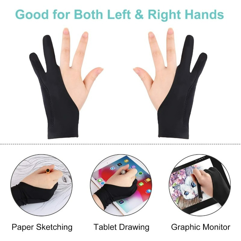 Gants de dessin Anti-tactile e - Drawing Glove Artist avis et prix